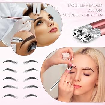 Amazon.co.jp: Lzcxszzm 30 本のマイクロブレーディングペン